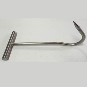24″ Stainless Steel Gaff Hook – Rings Around The World
